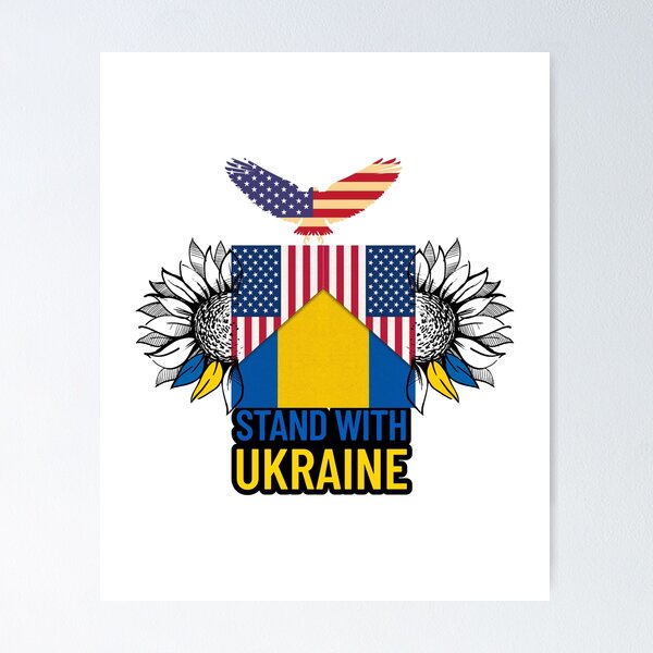 Item preview, stand with Ukraine designed and sold by ArtDesignTp.
