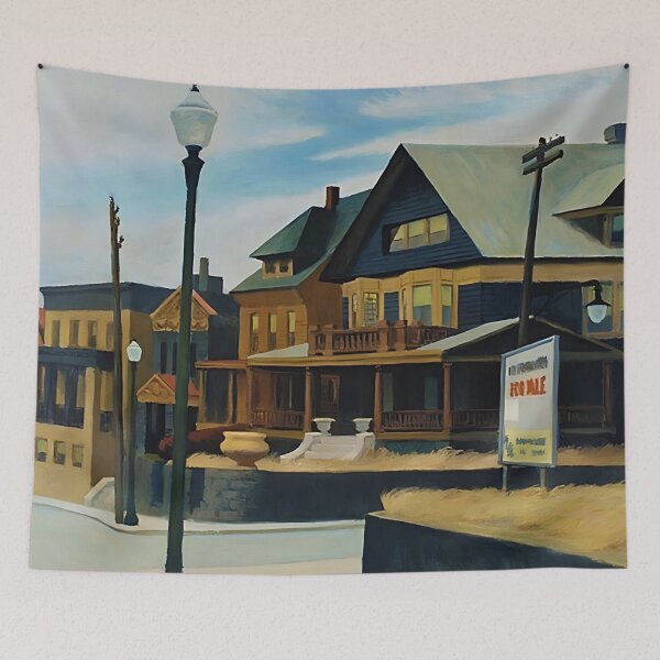 Item preview, East Wind Over Weehawken, Edward Hopper 1934 designed and sold by irynaartbyim.
