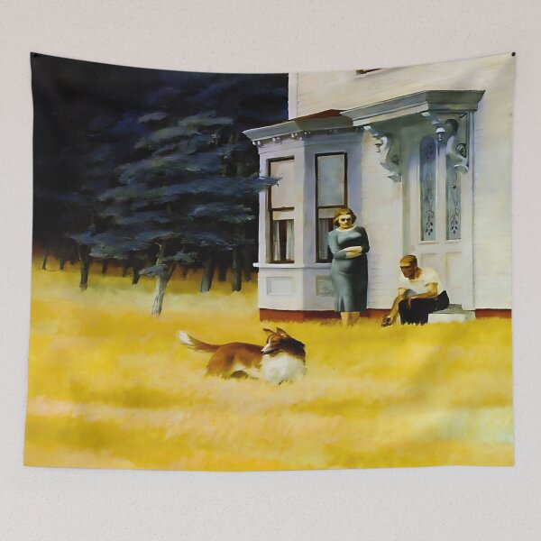 Item preview, Edward Hopper - Cape Cod Evening designed and sold by irynaartbyim.