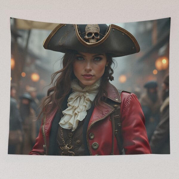 Item preview, Captain Seraphina "Iron Tide" Voss designed and sold by vividcrucibledesigns.