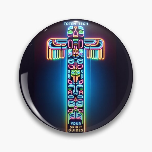 Item preview, Totem Tech – Stack Your Spirit Guides designed and sold by  ViralVisionsCreating .
