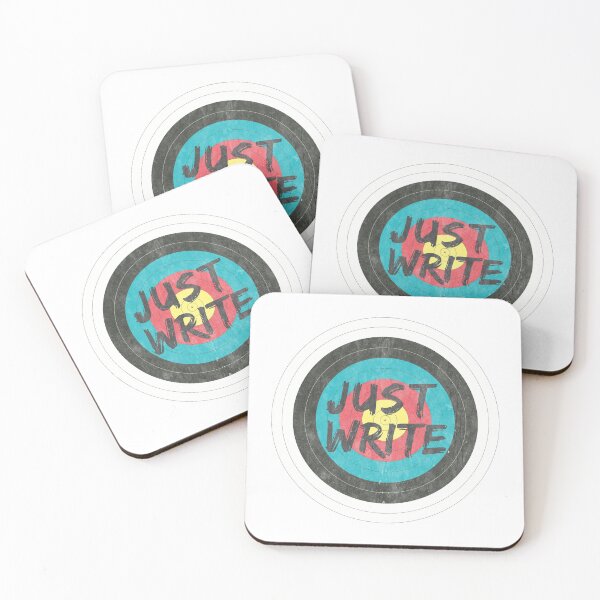 Item preview, Writers - Just Write - Target NaNoWriMo and Word Goals designed and sold by MoePark.