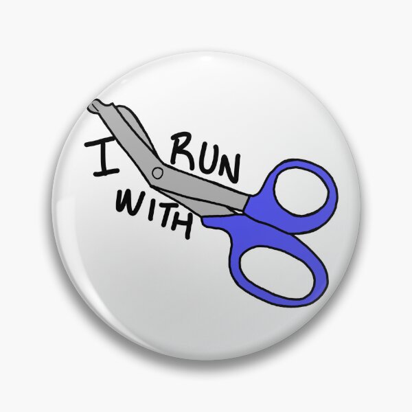 Item preview, I run with shears designed and sold by AnnieDutchy15.