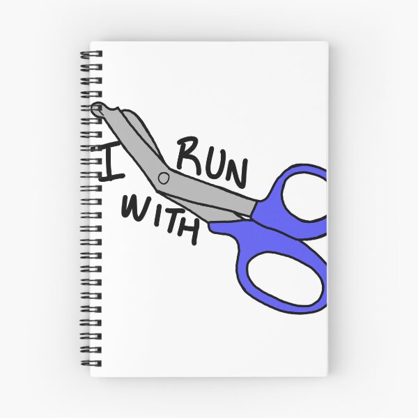 Item preview, I run with shears designed and sold by AnnieDutchy15.