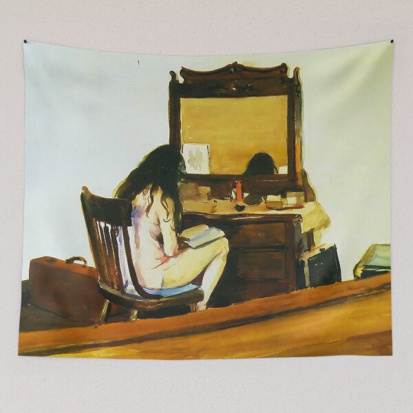 Item preview, Edward Hopper - Interior (model Reading) (1925) designed and sold by irynaartbyim.
