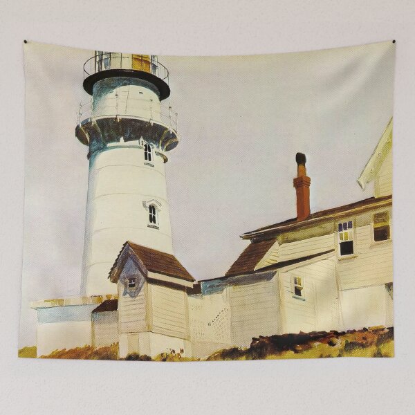 Item preview, Edward Hopper - Light At Two Lights (1927) designed and sold by irynaartbyim.