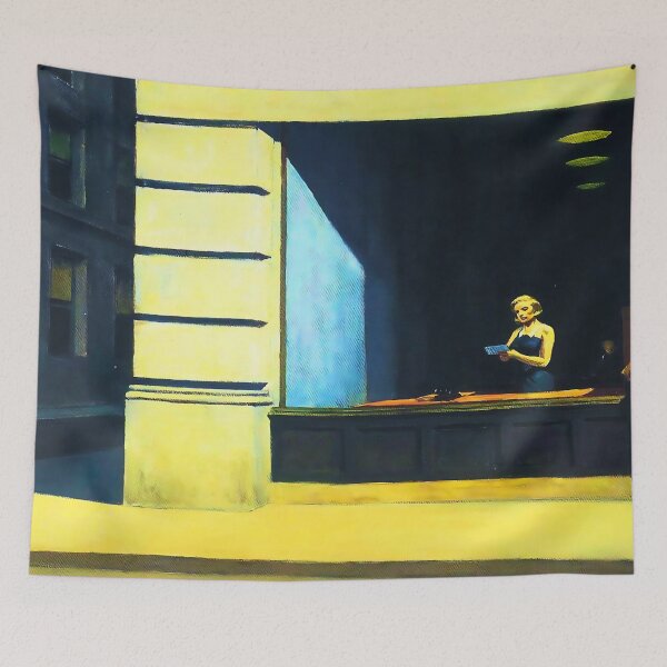 Item preview, Edward Hopper - New York Office (1962) designed and sold by irynaartbyim.