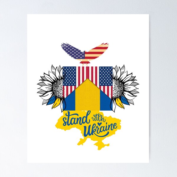 Item preview, stand with Ukraine designed and sold by ArtDesignTp.