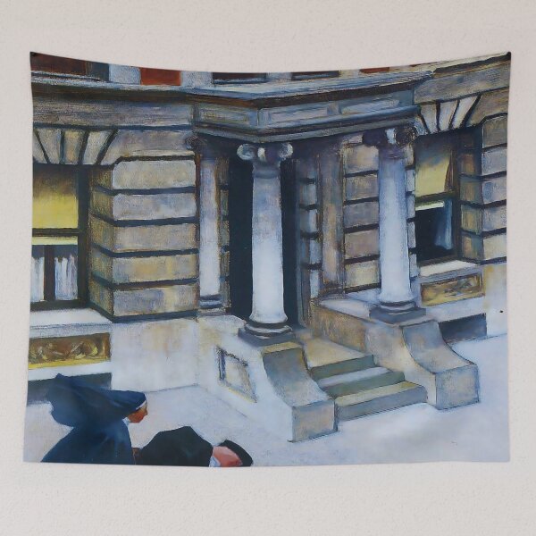 Item preview, Edward Hopper - New York Pavements, (1924) designed and sold by irynaartbyim.