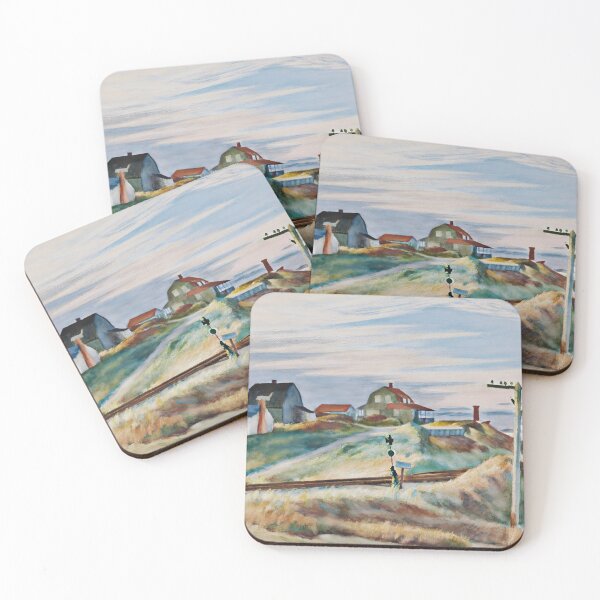 Item preview, Edward Hopper Cottages At North Truro2 designed and sold by irynaartbyim.
