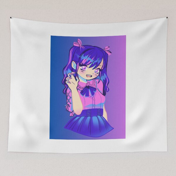 Item preview, Blue Anime designed and sold by designbyuzi.
