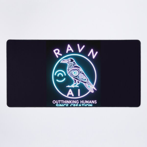 Item preview, Raven AI – Outthinking Humans Since Creation. designed and sold by  ViralVisionsCreating .