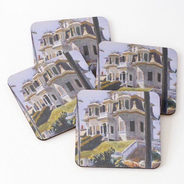 Item preview, Hd Edward Hopper - Haskell's House designed and sold by irynaartbyim.