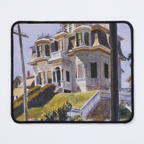 Item preview, Hd Edward Hopper - Haskell's House designed and sold by irynaartbyim.