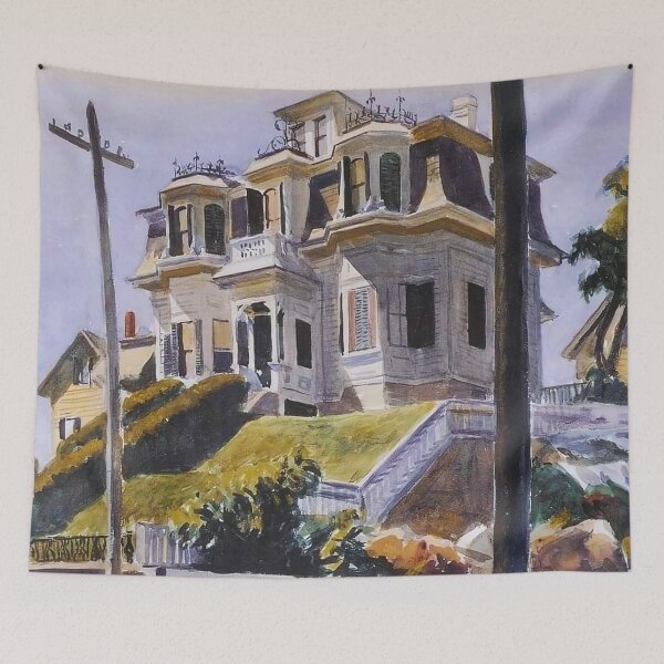Item preview, Hd Edward Hopper - Haskell's House designed and sold by irynaartbyim.