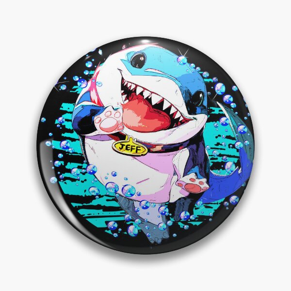 Item preview, Jeff the Land Shark designed and sold by Wegeeks.