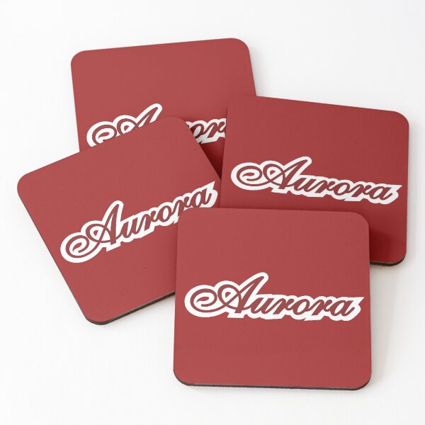 Item preview, Aurora Cute Name Red Handwriting designed and sold by We Are Stardust.