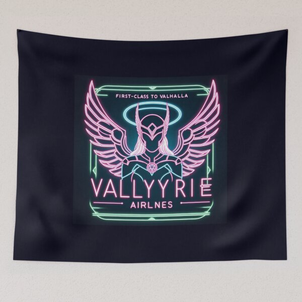 Item preview, Valkyrie Airlines – First-Class to Valhalla designed and sold by  ViralVisionsCreating .