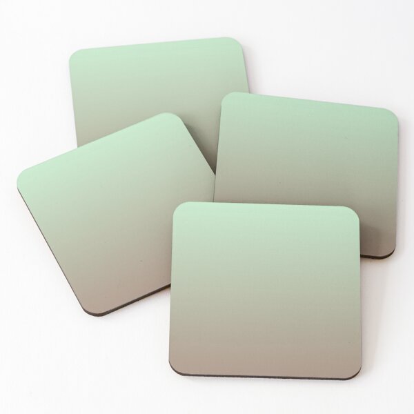Item preview, Ombre: Mint Green to Hot Cocoa designed and sold by BubbleGalaxy.