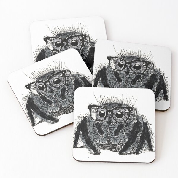 Artikelvorschau, Springende Spinne in Gläsern entworfen und verkauft von Scribbles & Doodles by Jinx.