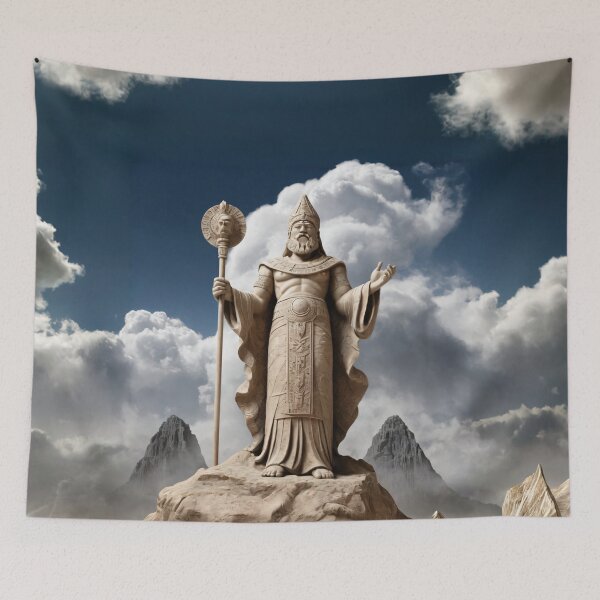 Item preview, Ancient Sumerian God Enlil Mythological Art2 designed and sold by PrometheusStyle.