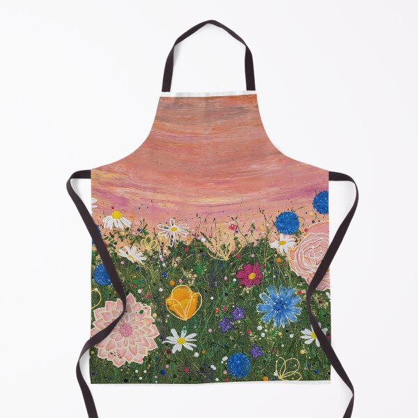 Artikelvorschau, Wildflower Wonderland - halbabstrakte Blumenkunst entworfen und verkauft von NavySloth-Art.