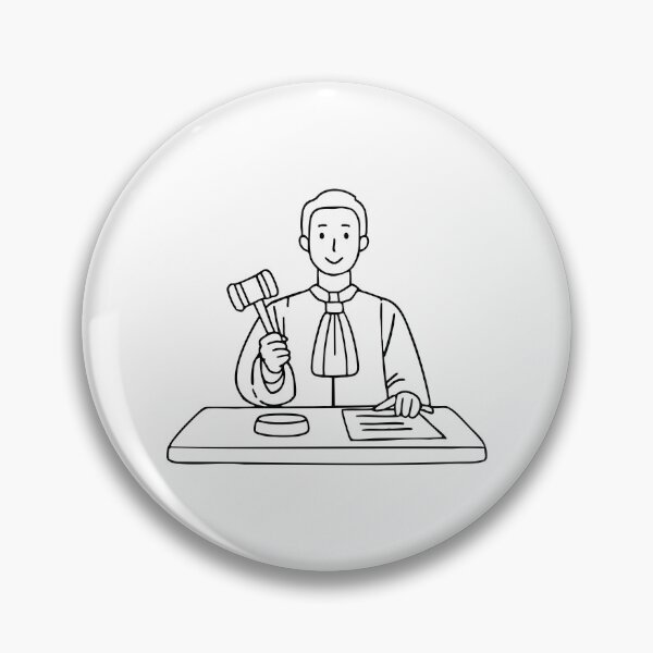Item preview, A judge striking a gavel to announce the verdict while legal documents lie on the desk designed and sold by rasagamastore.