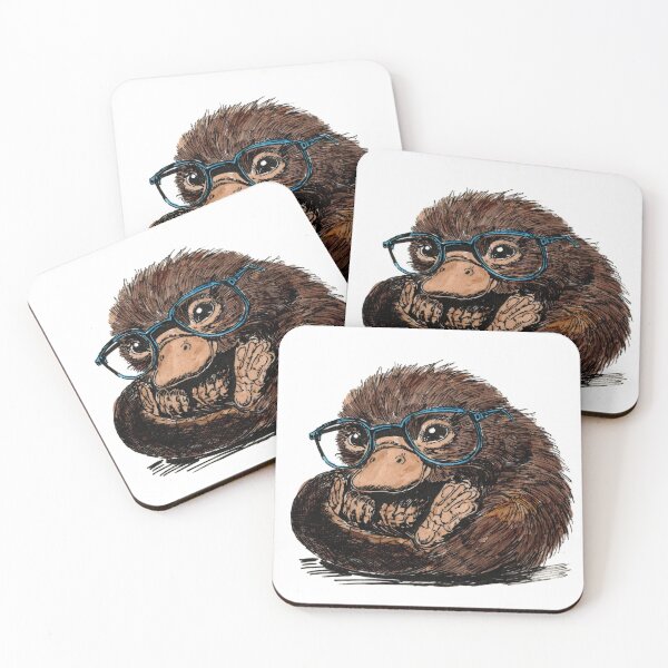 Item preview, Ornitorrinco con gafas designed and sold by Scribbles & Doodles by Jinx.