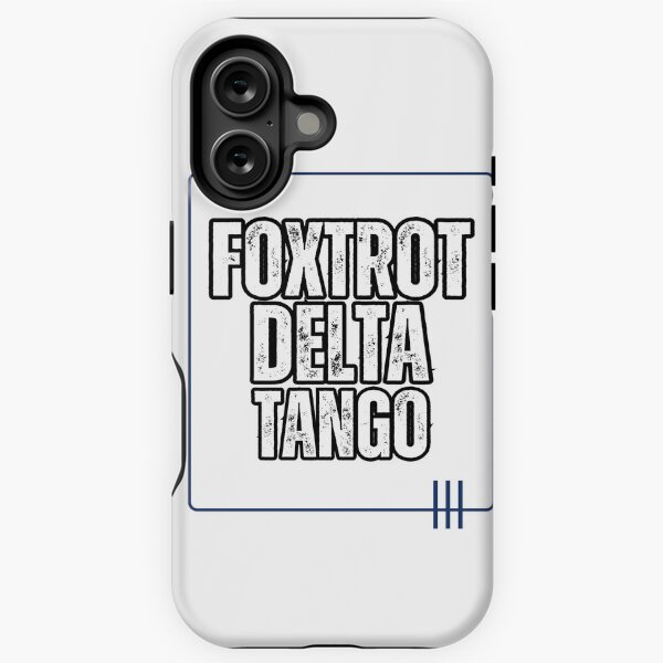 Vista previa del artículo con la obra «Foxtrot Delta Tango», diseñado y vendido por ArtDesignTp.