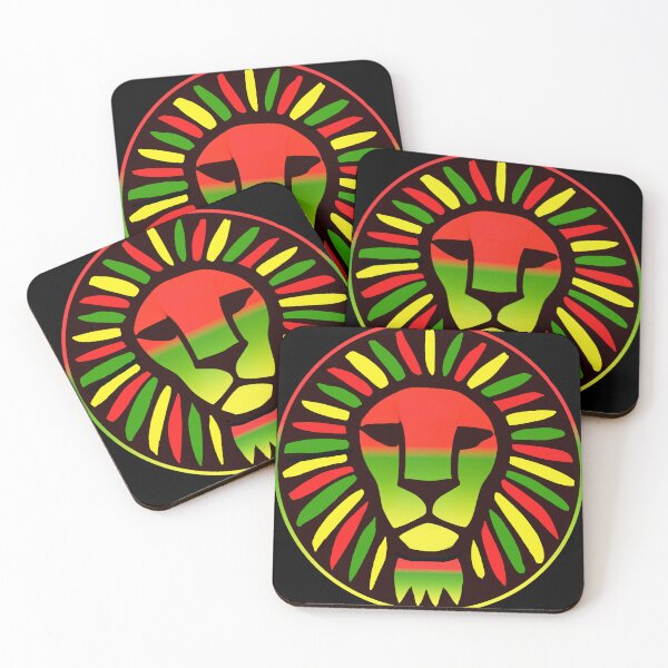 Item preview, Rasta Lion Head Reggae Art - African Roots Symbol designed and sold by DrawHandArt.