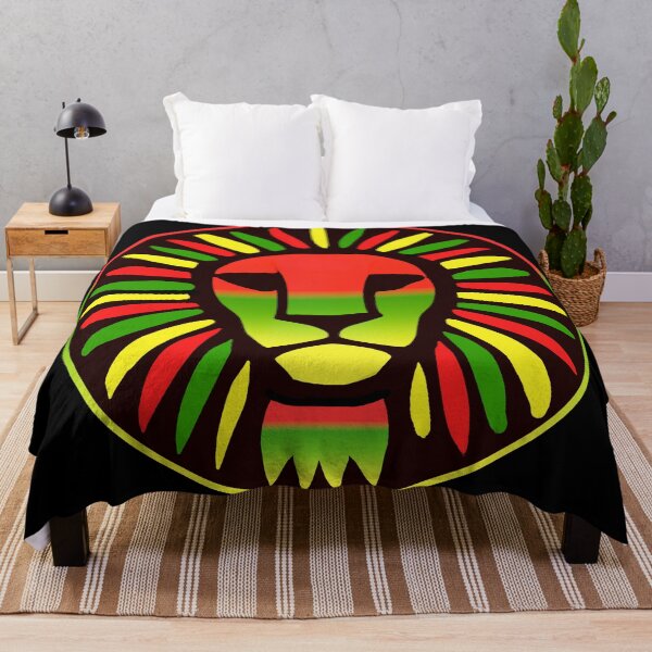 Item preview, Rasta Lion Head Reggae Art - African Roots Symbol designed and sold by DrawHandArt.