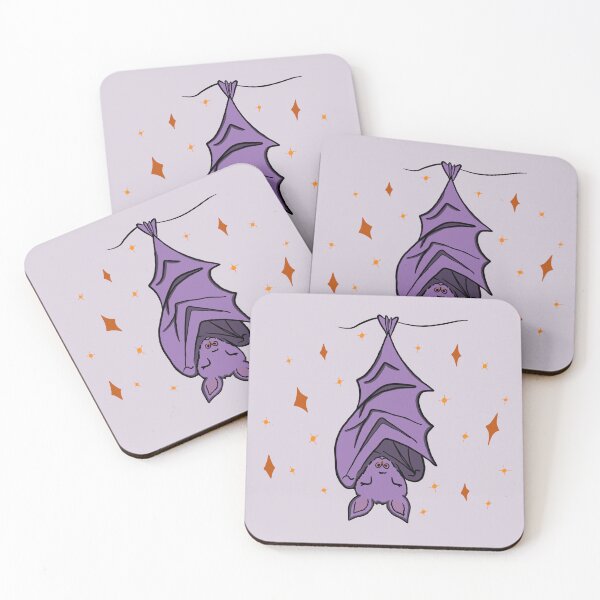 Item preview, Sleepy Bat (purple) designed and sold by makell-creates.