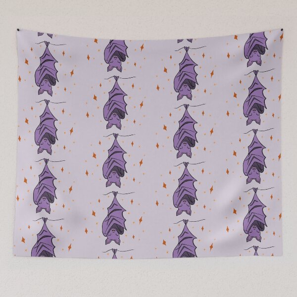 Item preview, Sleepy Bat (purple) designed and sold by makell-creates.
