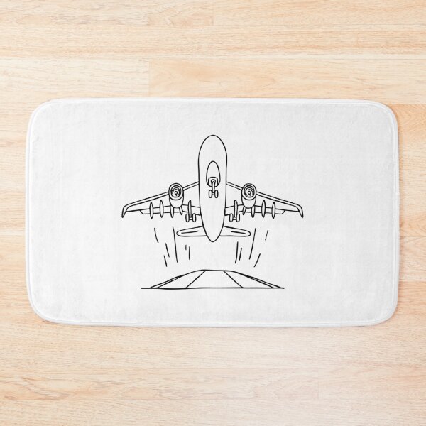 Item preview, A jumbo jet taking off from the runway, gradually climbing into the sky designed and sold by rasagamastore.