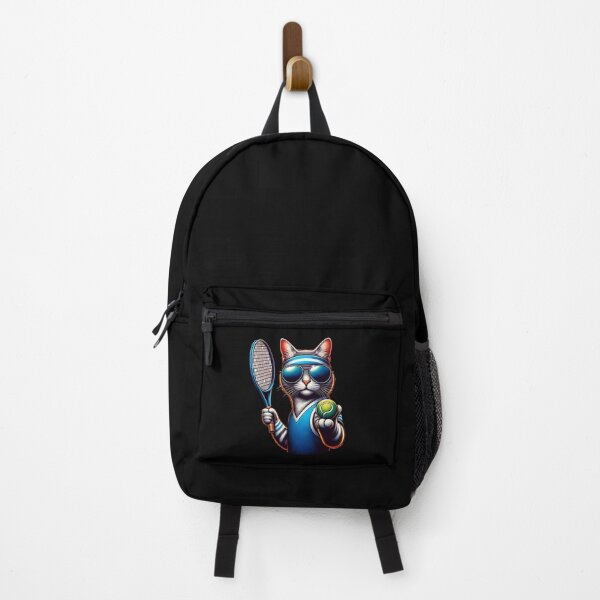 Item preview, Cool cat playing tennis. designed and sold by ReneMM.