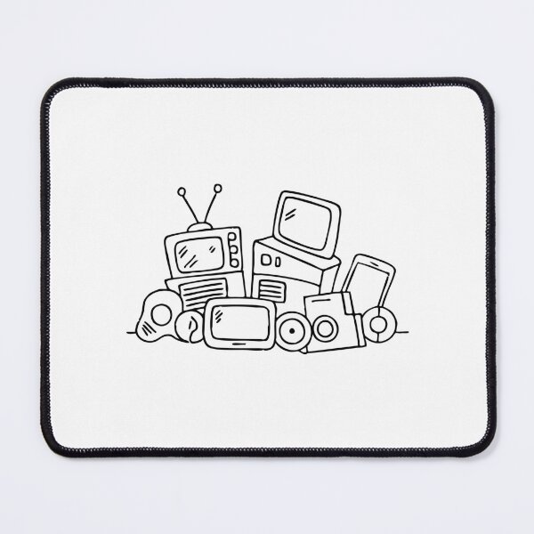 Item preview, A pile of old junk in a backyard with furniture, electronic, and household items designed and sold by rasagamastore.