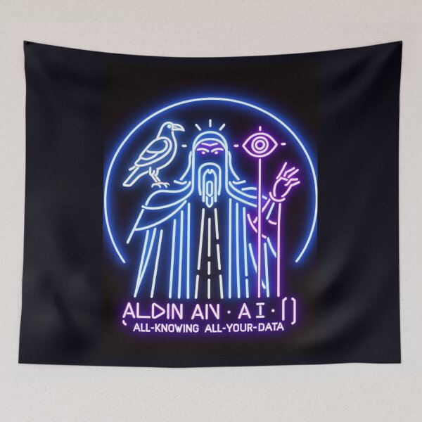 Item preview, Odin AI – All-Seeing, All-Knowing, All-Your-Data. designed and sold by  ViralVisionsCreating .