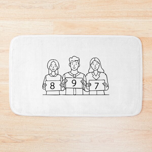 Item preview, The jurors raise papers with score numbers to evaluate the contestant's performance designed and sold by rasagamastore.