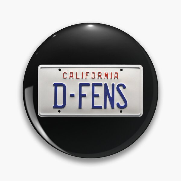 Item preview, D-FENS California License Plate - Falling Down designed and sold by acquiesce13.