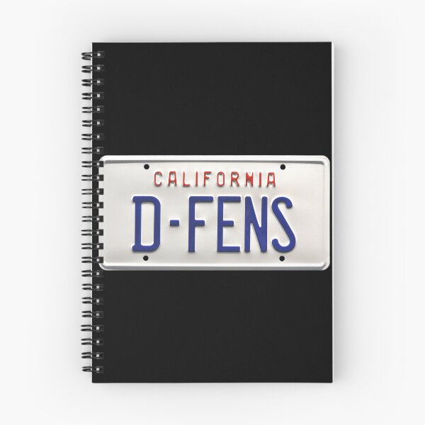 Item preview, D-FENS California License Plate - Falling Down designed and sold by acquiesce13.