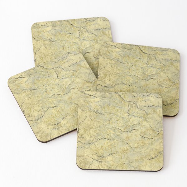 Item preview, Yellow marbled pattern designed and sold by 2ndBloom.
