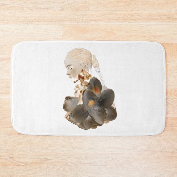 Item preview, Drawing of a woman with a freesia flower designed and sold by KoebsellArt.