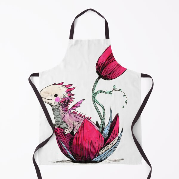 Item preview, Tulip Dragon designed and sold by Scribbles & Doodles by Jinx.