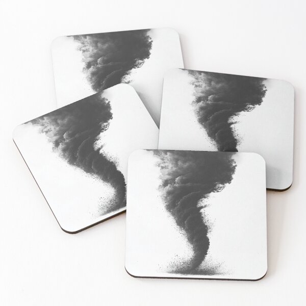 Item preview, Smoke Tornado in Minimalist Art designed and sold by ArtemisDesignAI.