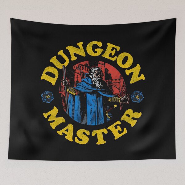Aperçu de l'œuvre Dungeon master créée et vendue par KOB-DESIGN ⭐⭐⭐⭐⭐.