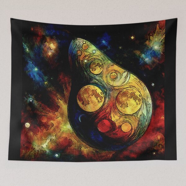 Item preview, The Space & the Abstrat & the moon designed and sold by Helios Be. Lavsh.