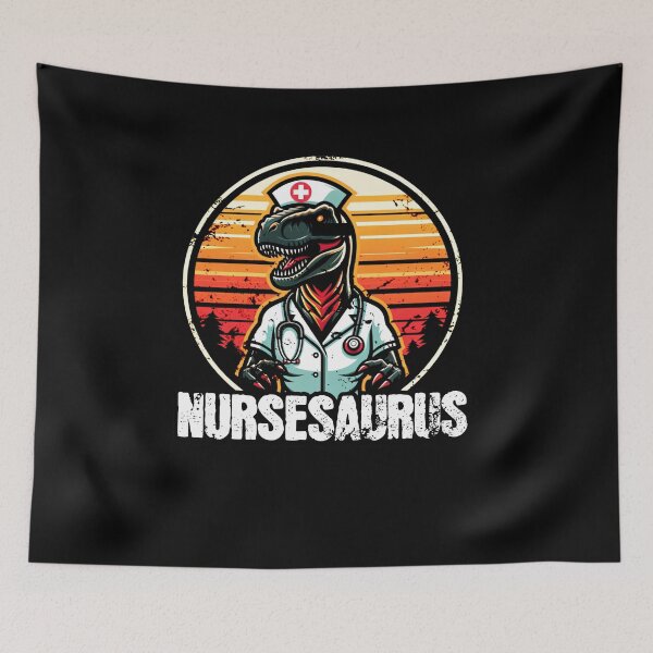 Item preview, Nursesaurus -Funny Pediatric Nurse For Women Dinosaur Humor Nurse Appreciation Day Week Month designed and sold by MCGNYC.