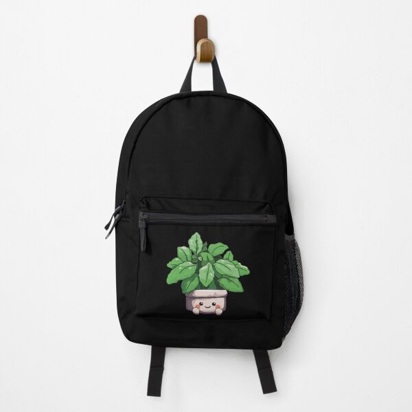 Item preview, Cute green leafy plant in a pot designed and sold by CraftachicDsgn.