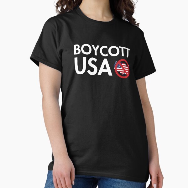 Item preview, Boycott USA flag designed and sold by ChataMaroon.