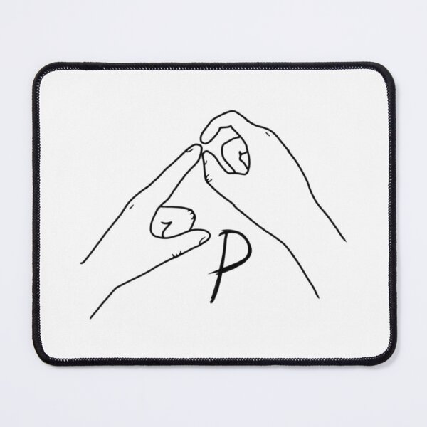 Item preview, BSL letter sign P designed and sold by Artistkhg.